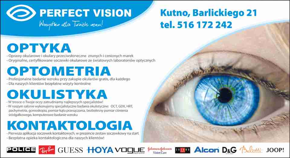 ZAKŁAD OPTYCZNY "PERFECT VISION" Anna Stelmaszewska - okulista KUTNO okulista KUTNO